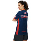 Operation WTFU Signature Jersey - Navy with Red Collar and Logo Back