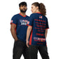 Operation WTFU Signature Jersey - Navy with Red Collar and Text Back