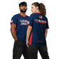 Operation WTFU Signature Jersey - Navy with Red Collar and Logo Back