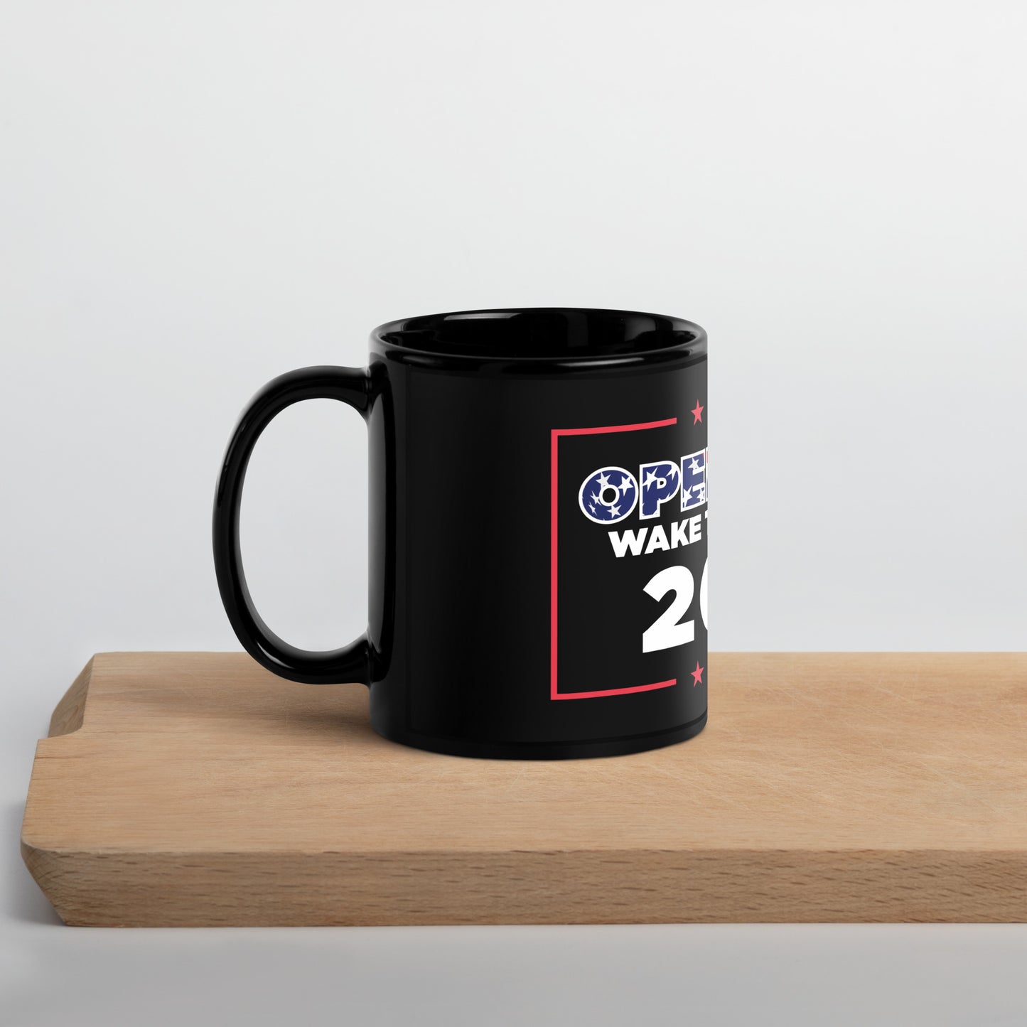 Black Glossy Mug