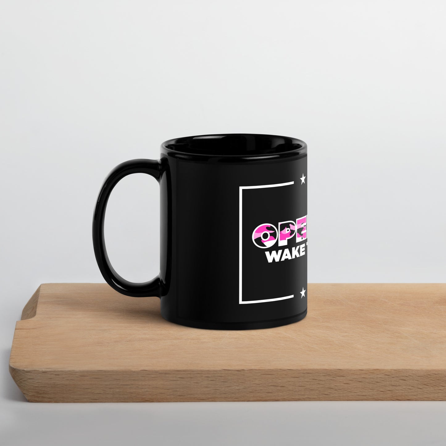 Black Glossy Mug