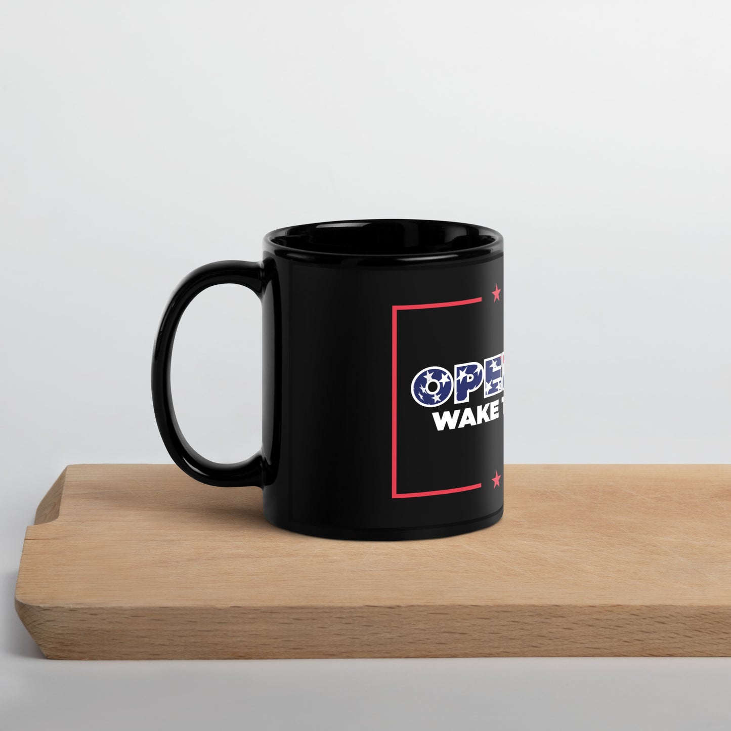 Black Glossy Mug