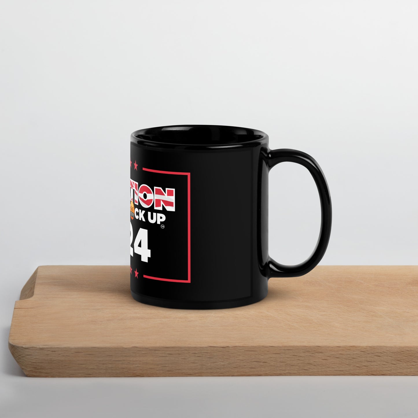 Black Glossy Mug