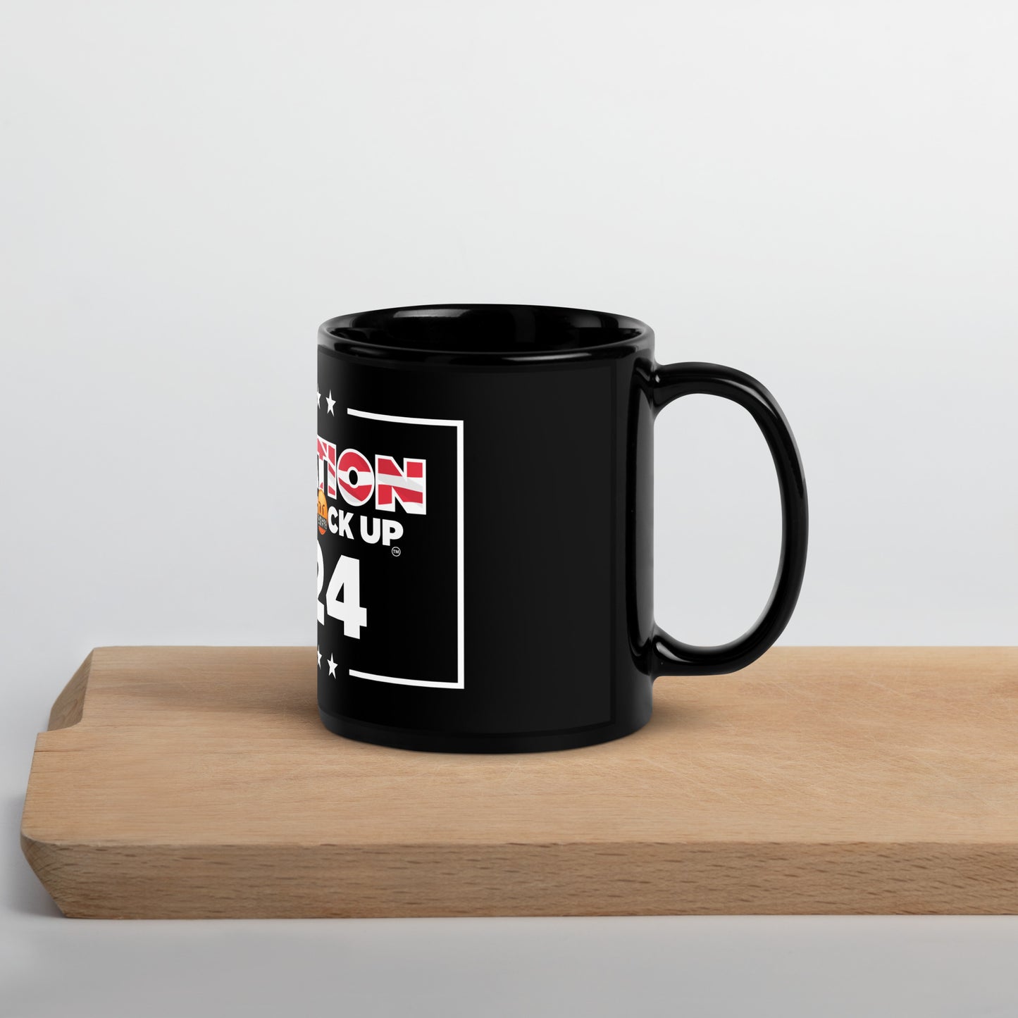 Black Glossy Mug