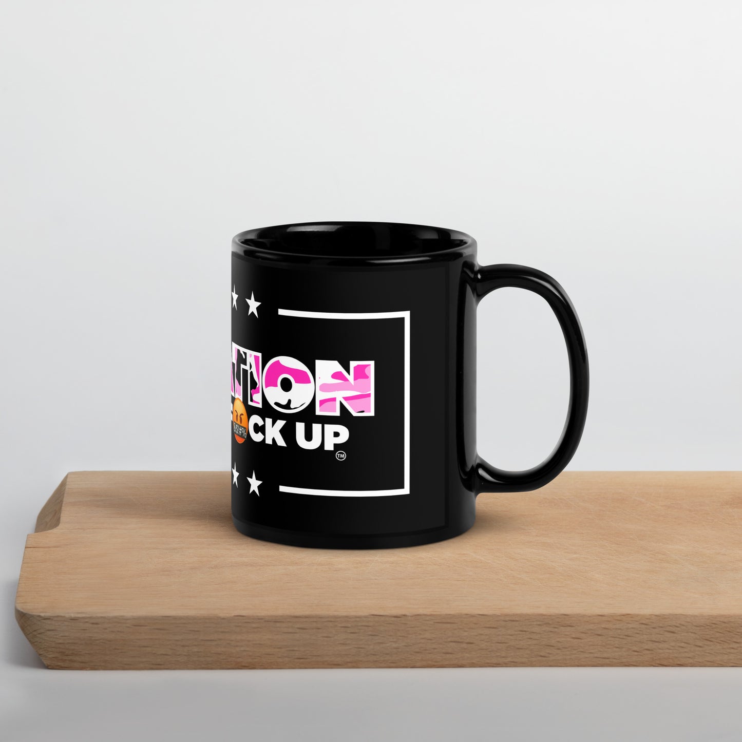 Black Glossy Mug