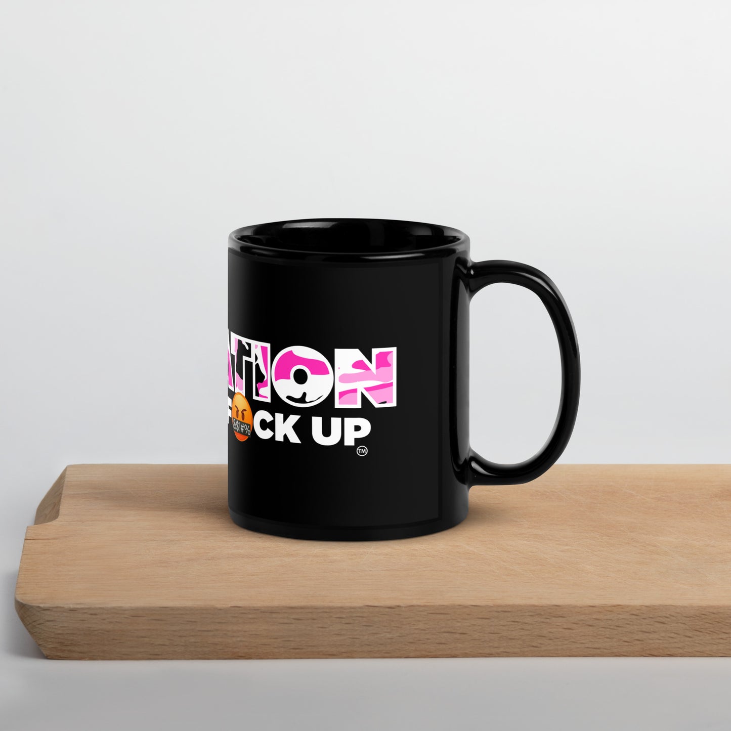 Black Glossy Mug