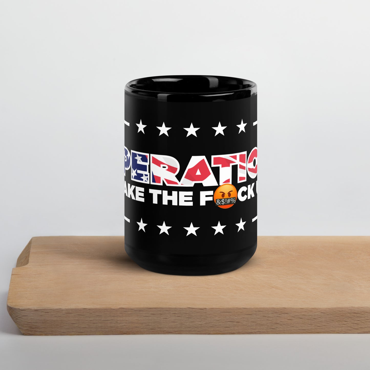 Black Glossy Mug