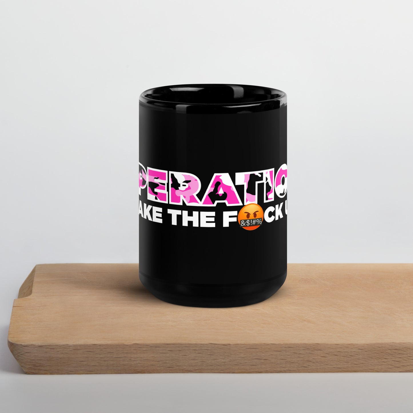 Black Glossy Mug