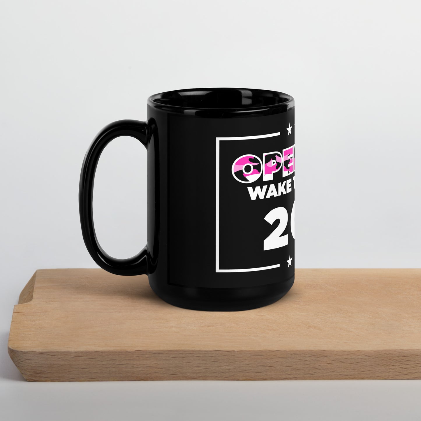 Black Glossy Mug