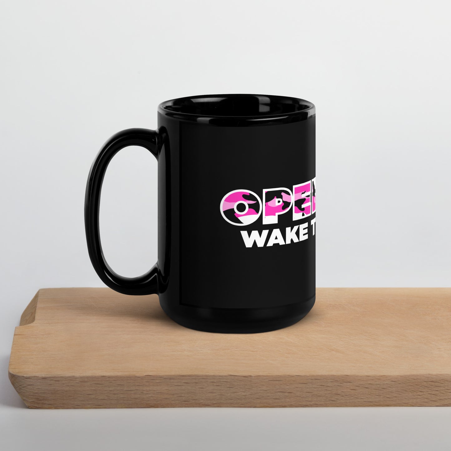 Black Glossy Mug