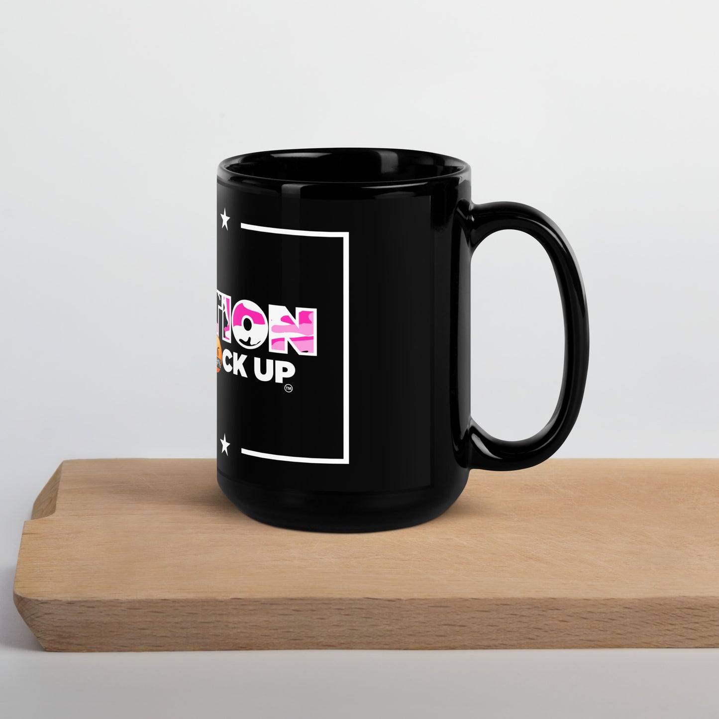 Black Glossy Mug