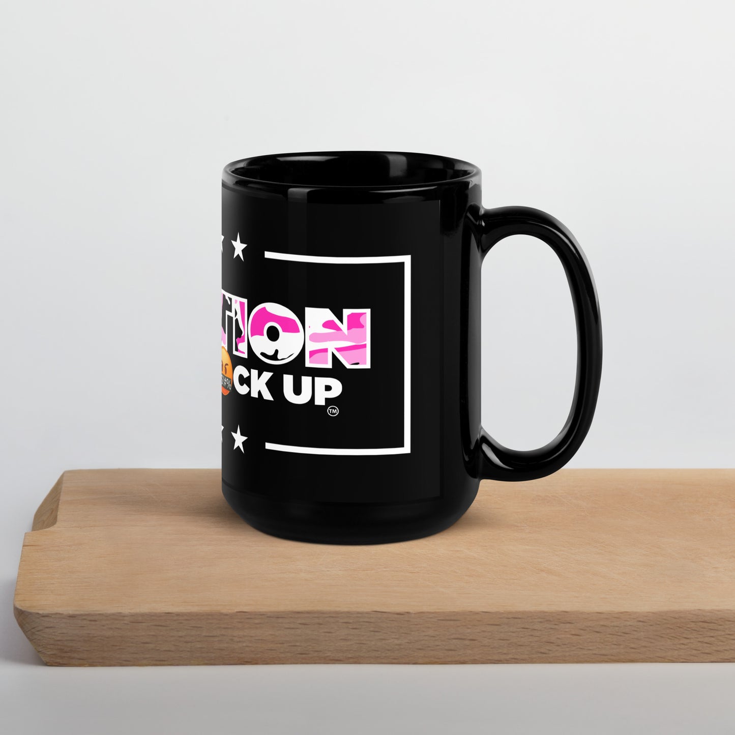 Black Glossy Mug