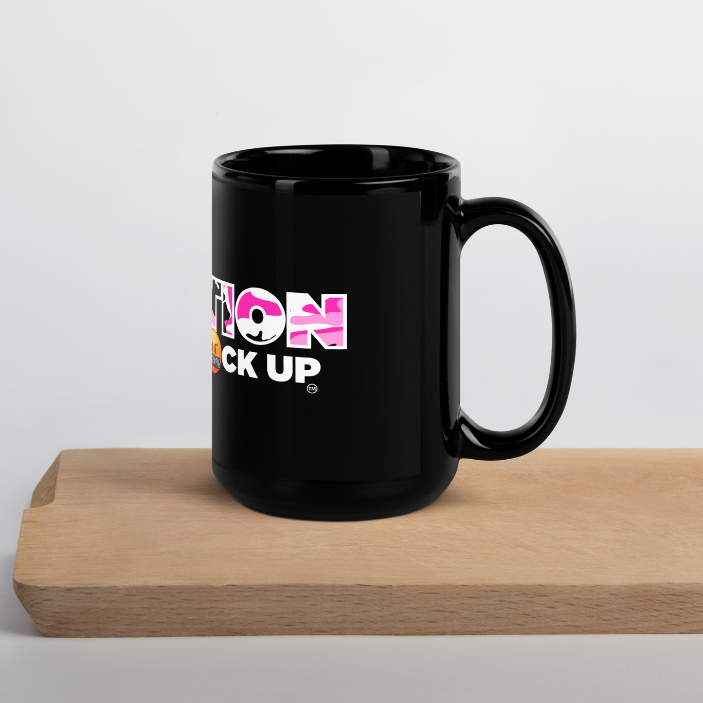 Black Glossy Mug