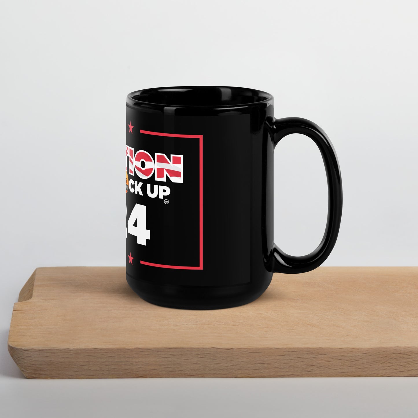 Black Glossy Mug