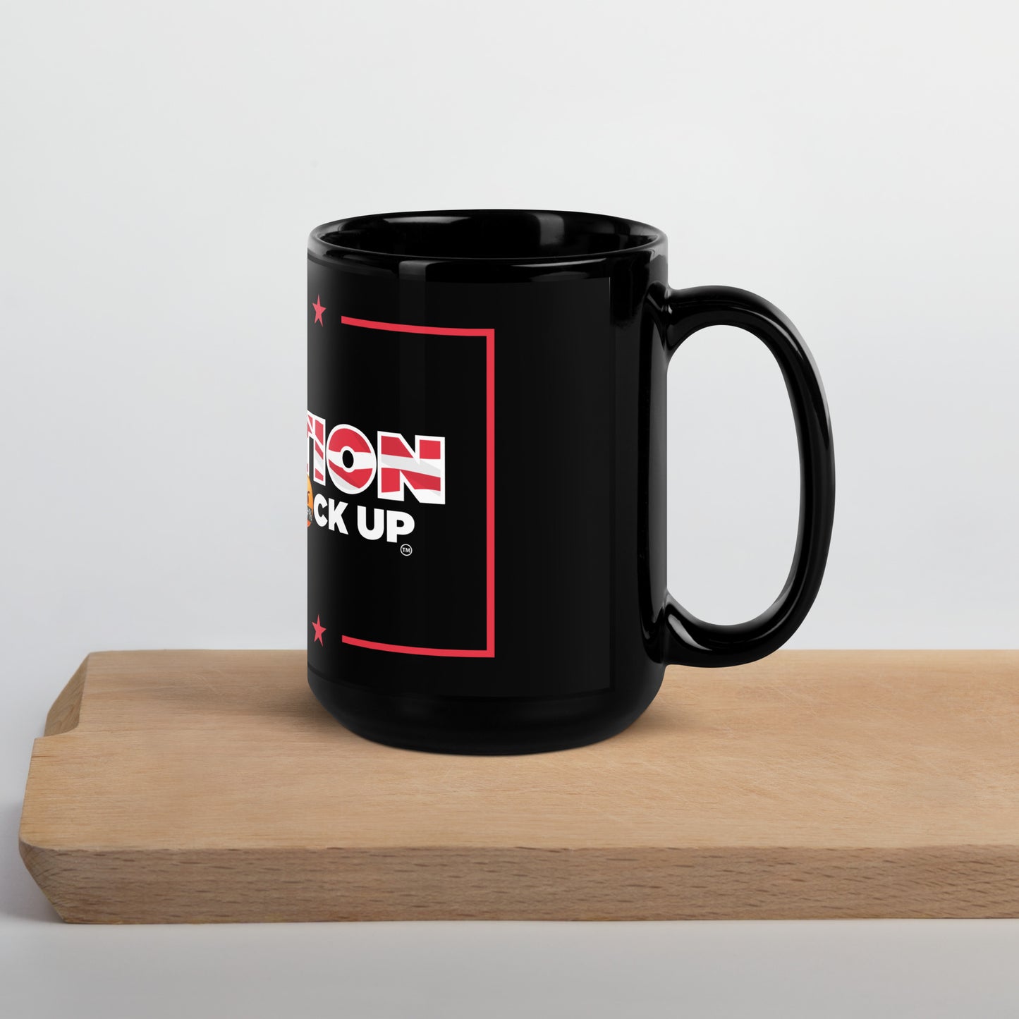 Black Glossy Mug