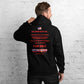 Operation WTFU Hoodie with C'Mon Man!!! Back (Black/Red)