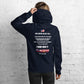 Operation WTFU Hoodie with C'Mon Man!!! Back (Navy/White)