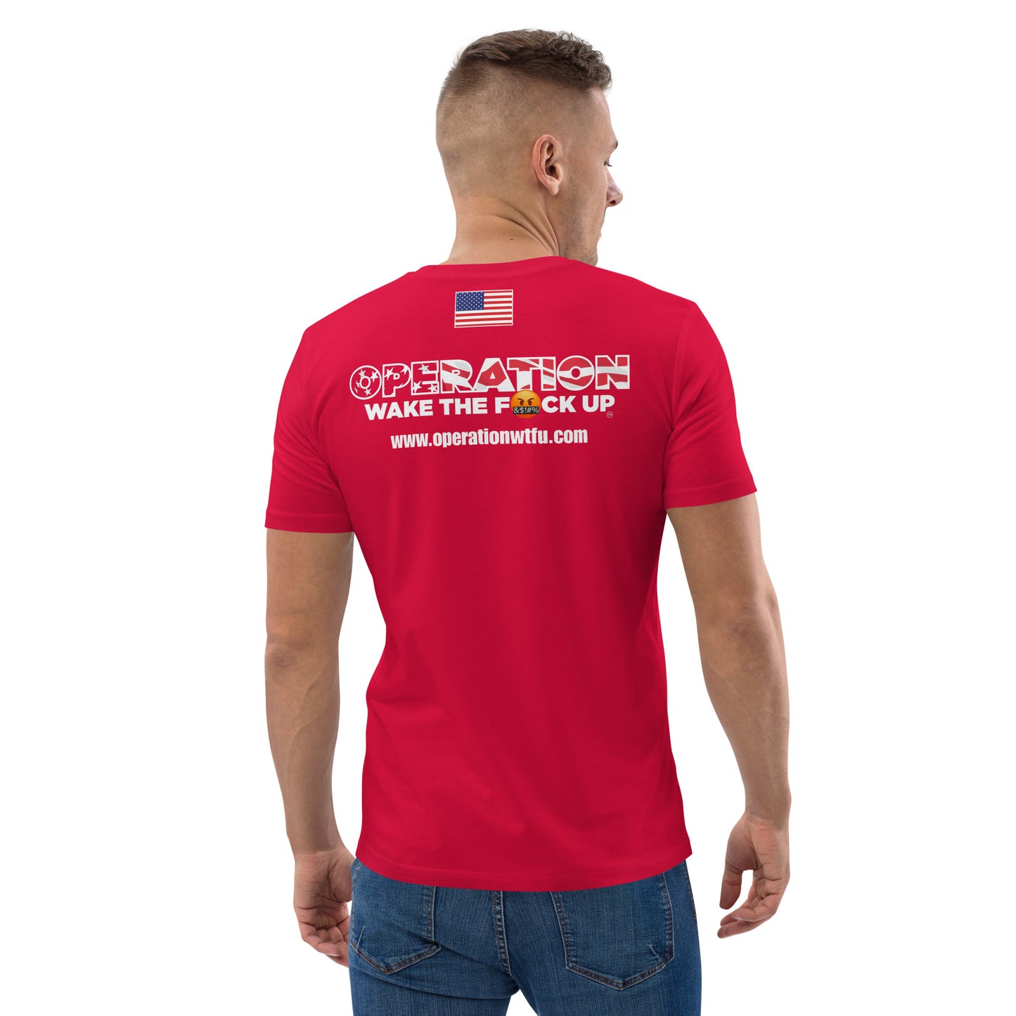 Men's Logo T-Shirt (Red/White)