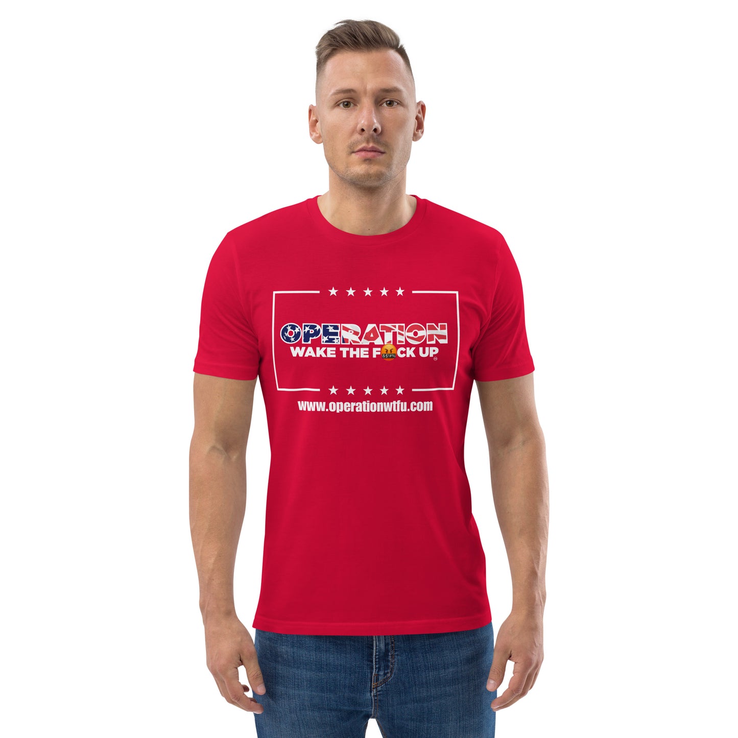 Men's Logo T-Shirt (Red/White)