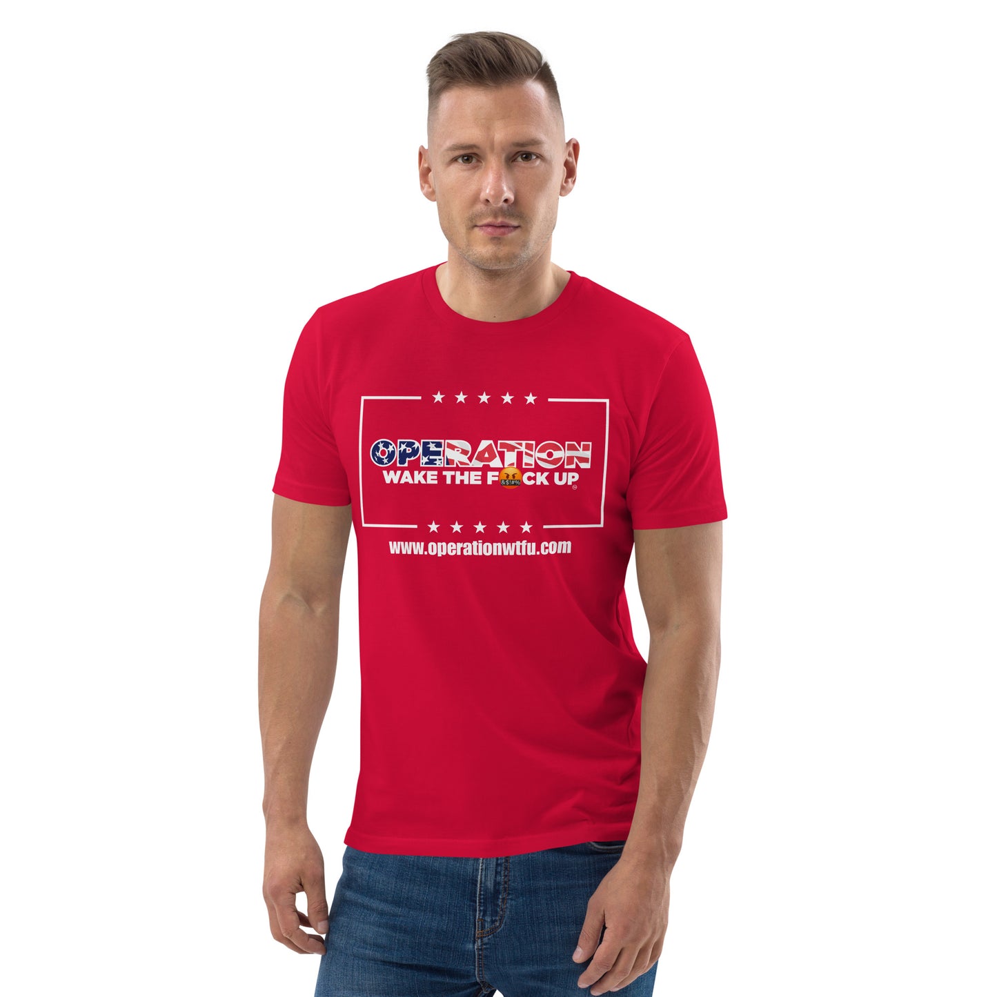 Men's Logo T-Shirt (Red/White)