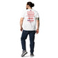 Men's Logo T-Shirt with C'Mon Man!!! Back (White/Red)