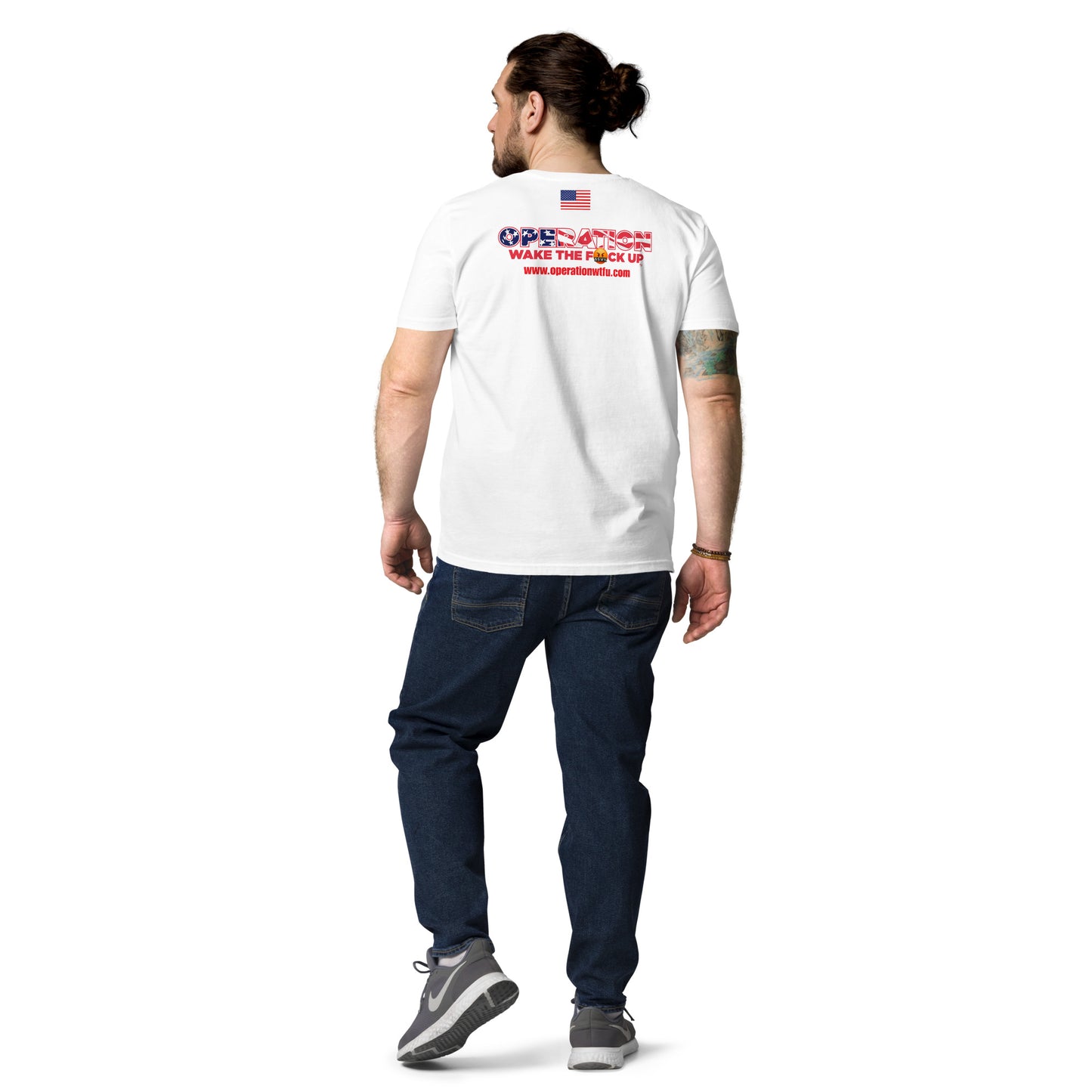 Men's Logo T-Shirt (White/Red)