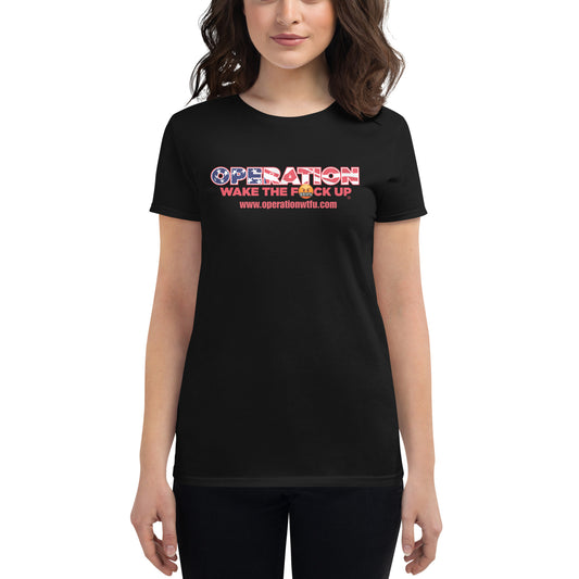 Women's Logo T-Shirt (Black/Red)