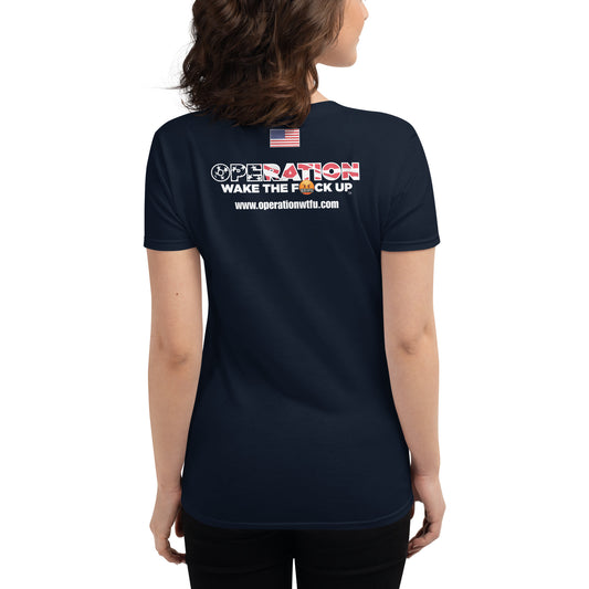 Women's Logo T-Shirt (Navy/White)