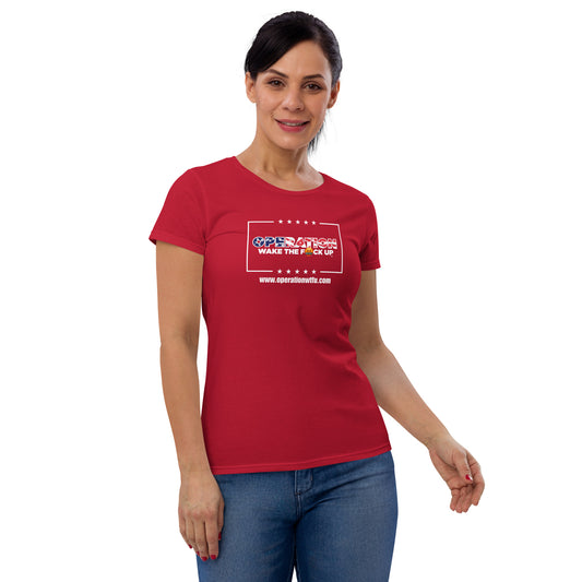 Women's Logo T-Shirt (Red/White)